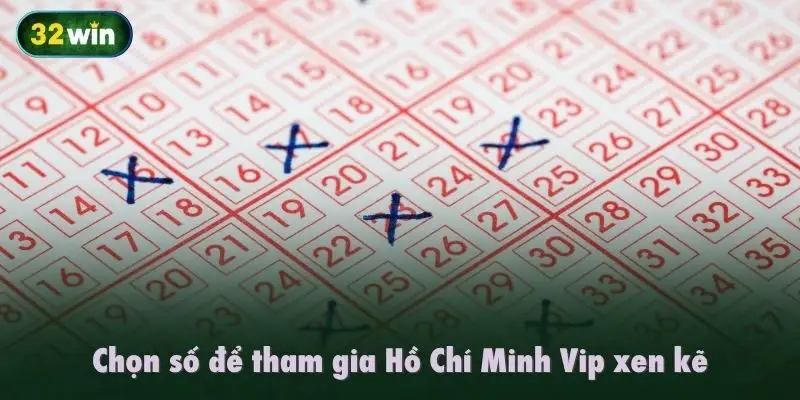 Chọn số để tham gia Hồ Chí Minh Vip xen kẽ
