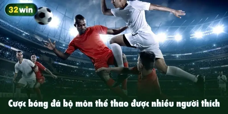 Cược bóng đá bộ môn thể thao được nhiều người thích
