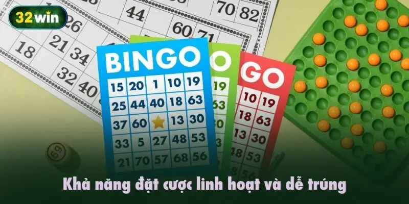 Khả năng đặt cược linh hoạt và dễ trúng