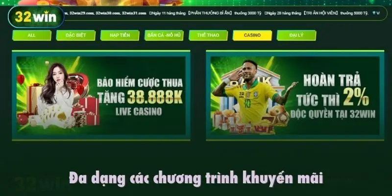 Đa dạng các chương trình khuyến mãi